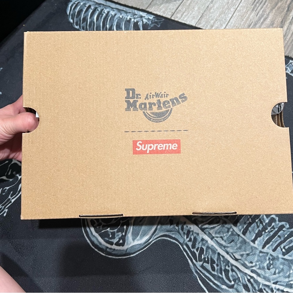 Dr. Marten’s x Supreme 3 Eye Color Changing Black Shoes - Picture 2 of 3